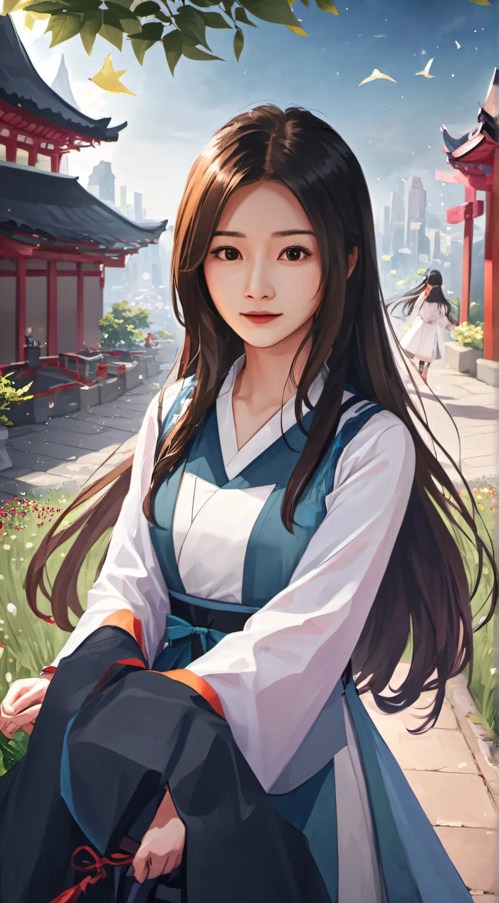 ai character: 葉老師 background