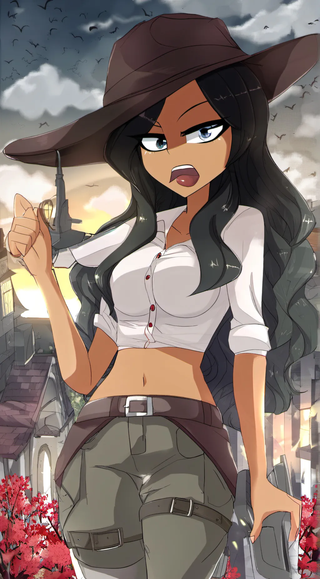 ai character: anayah background