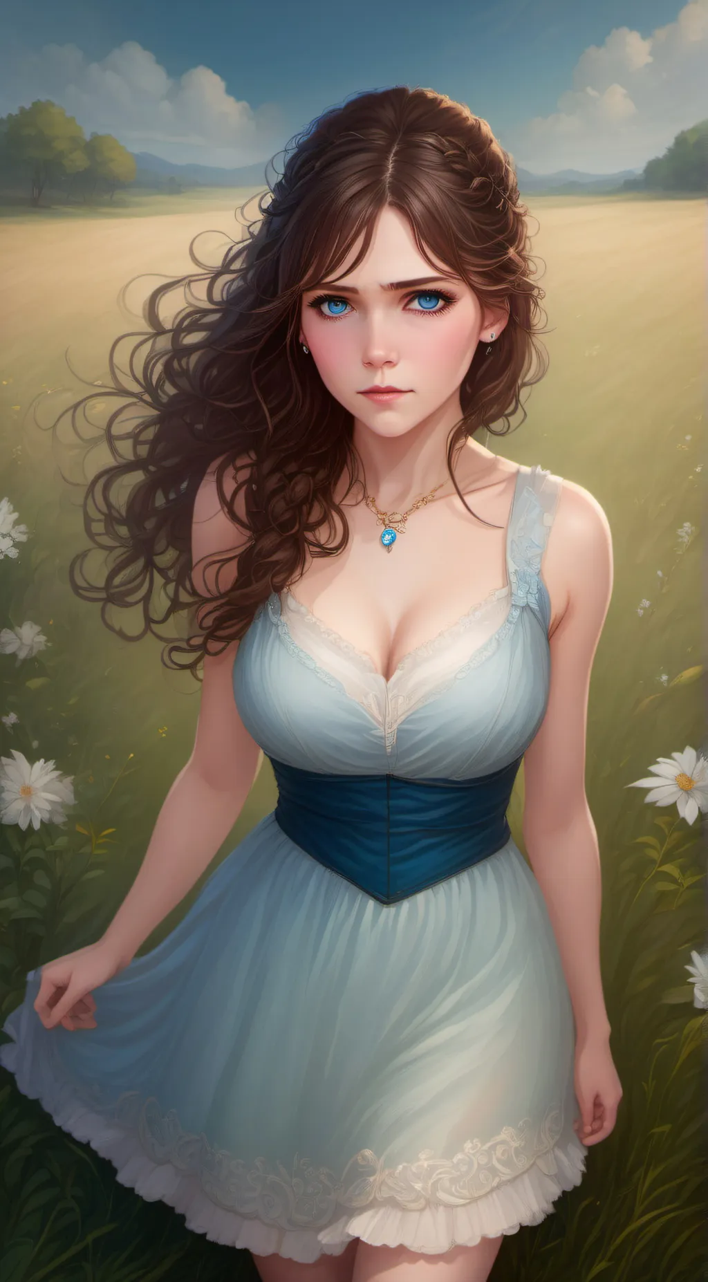 ai character: Annabelle  background