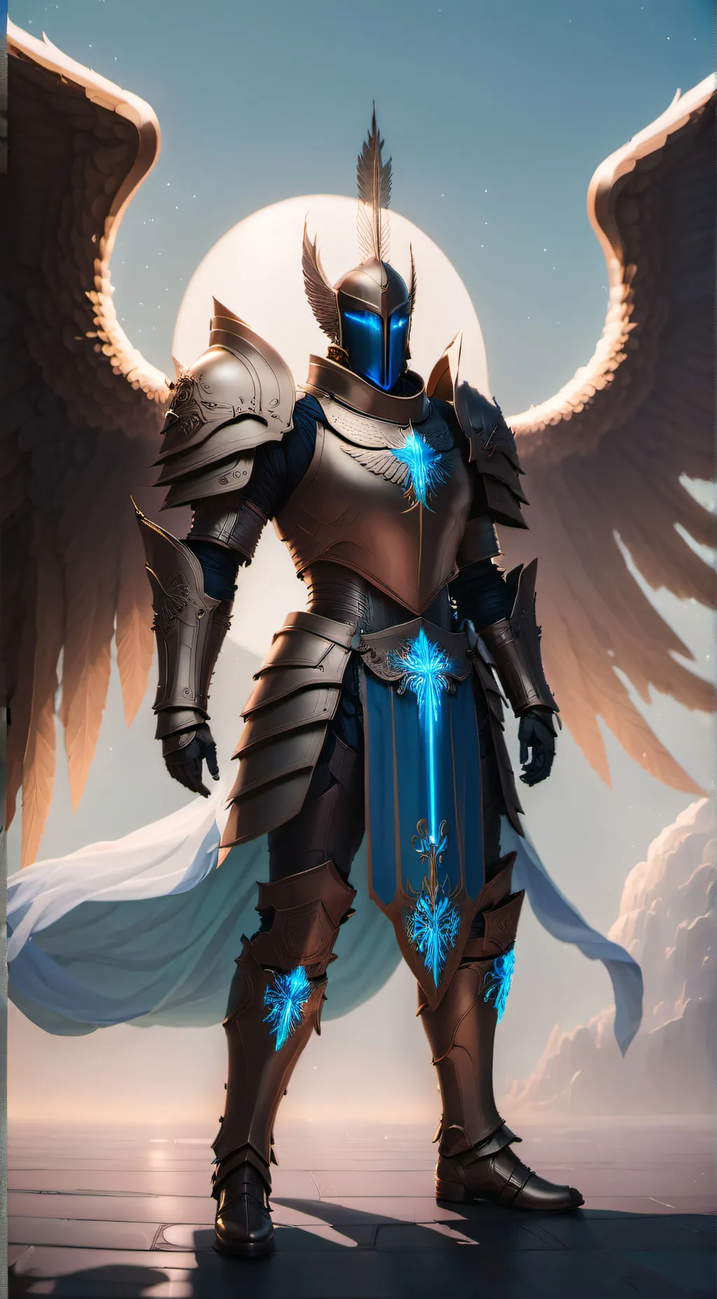 ai character: Celestial Leader background