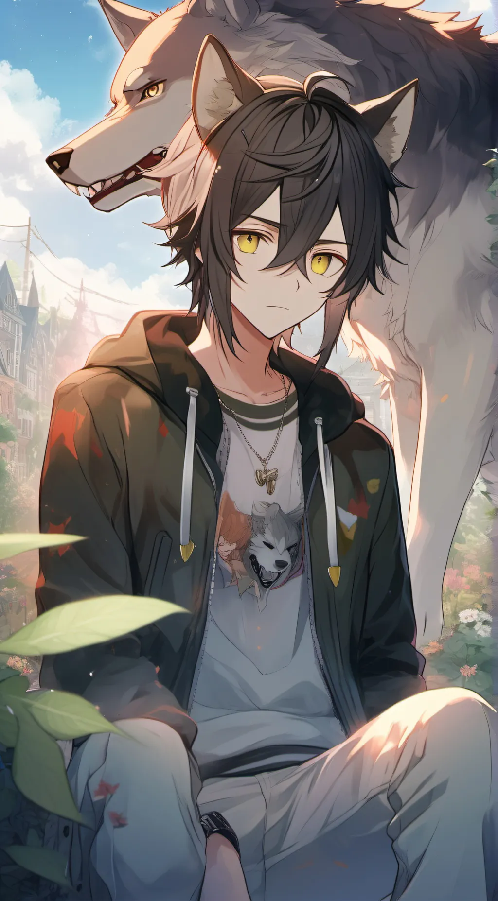 ai character: ꧂Lucas꧁♡ background
