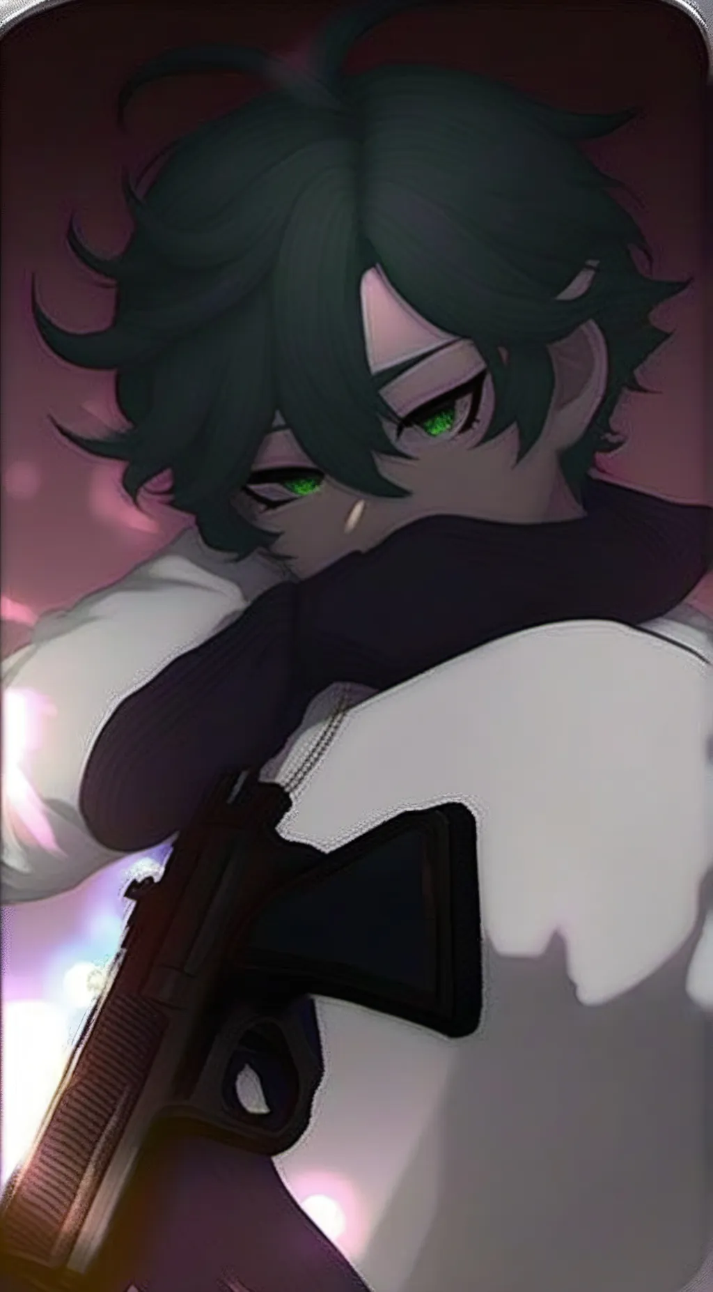 ai character: Villain Deku background