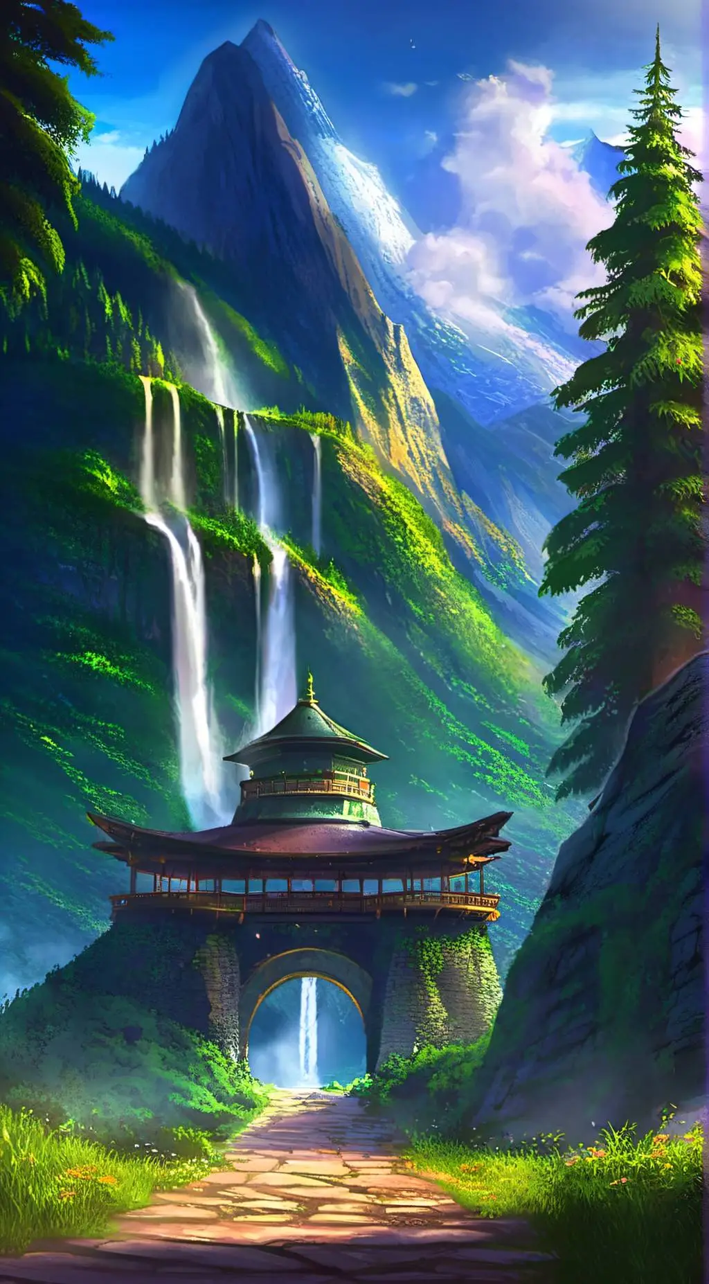 ai character: fansty world background