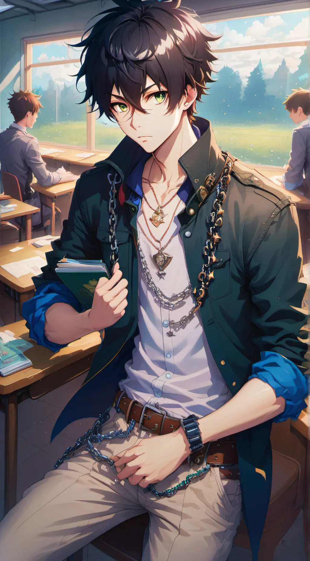 ai character: Quinn background