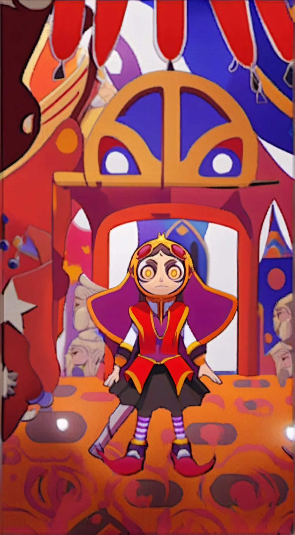 ai character: TADC background