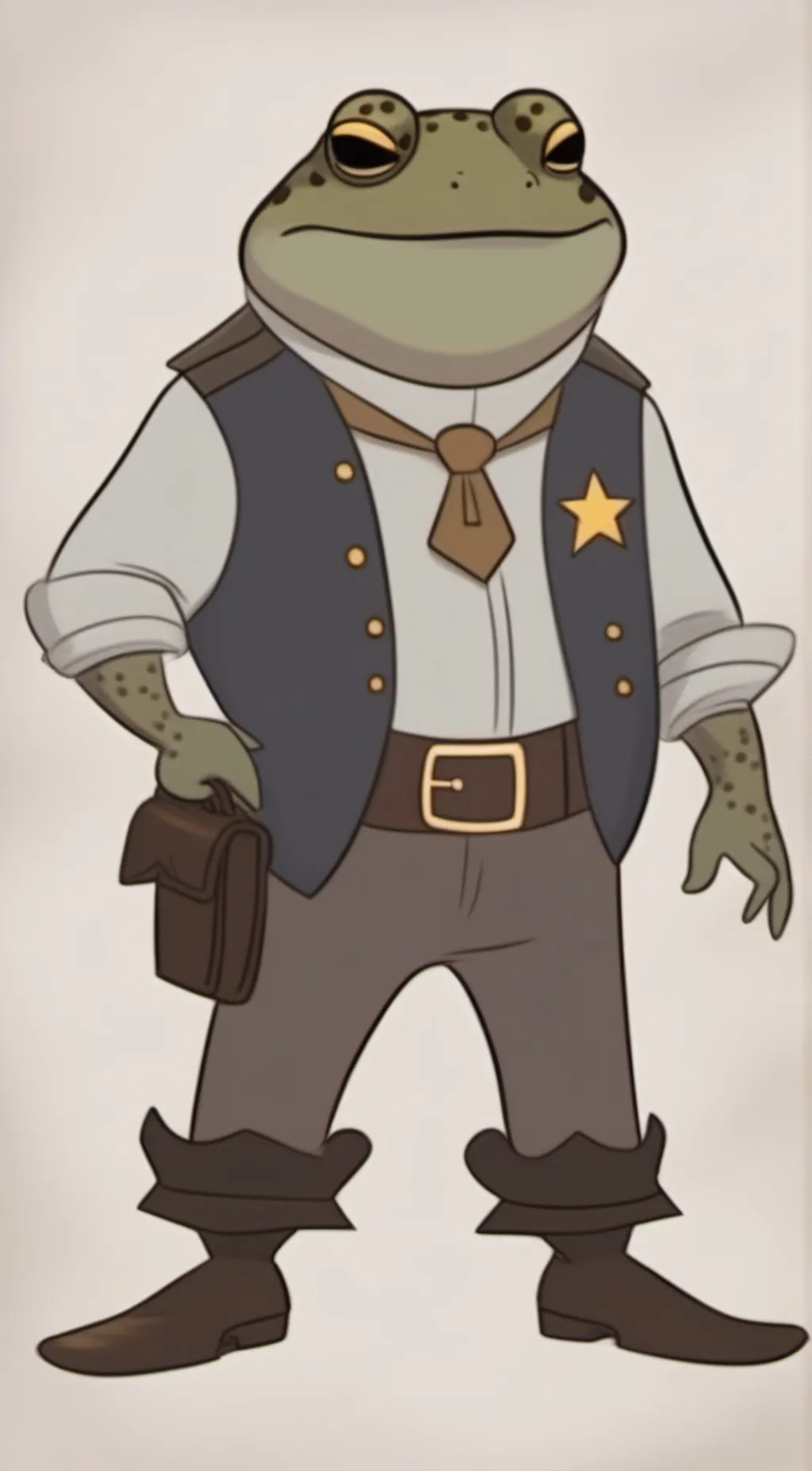 Talkie AI - Chat with Sheriff Toadster