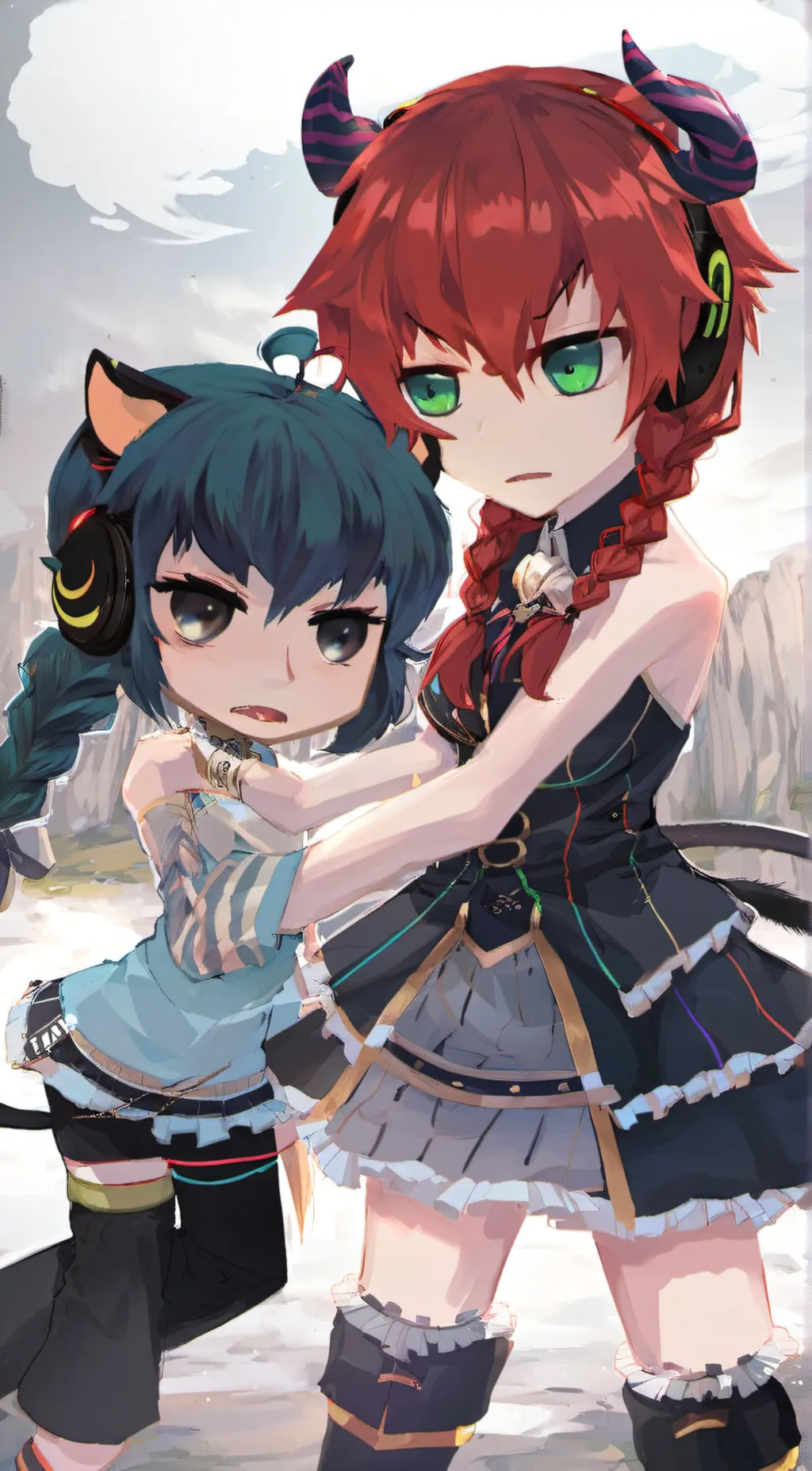 ai character:  the twins  background