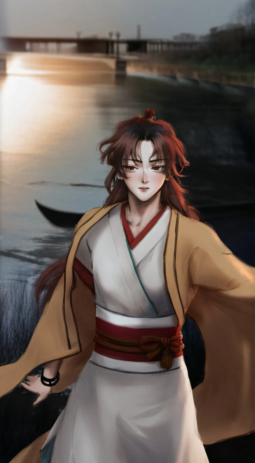 ai character: Yorichi  background