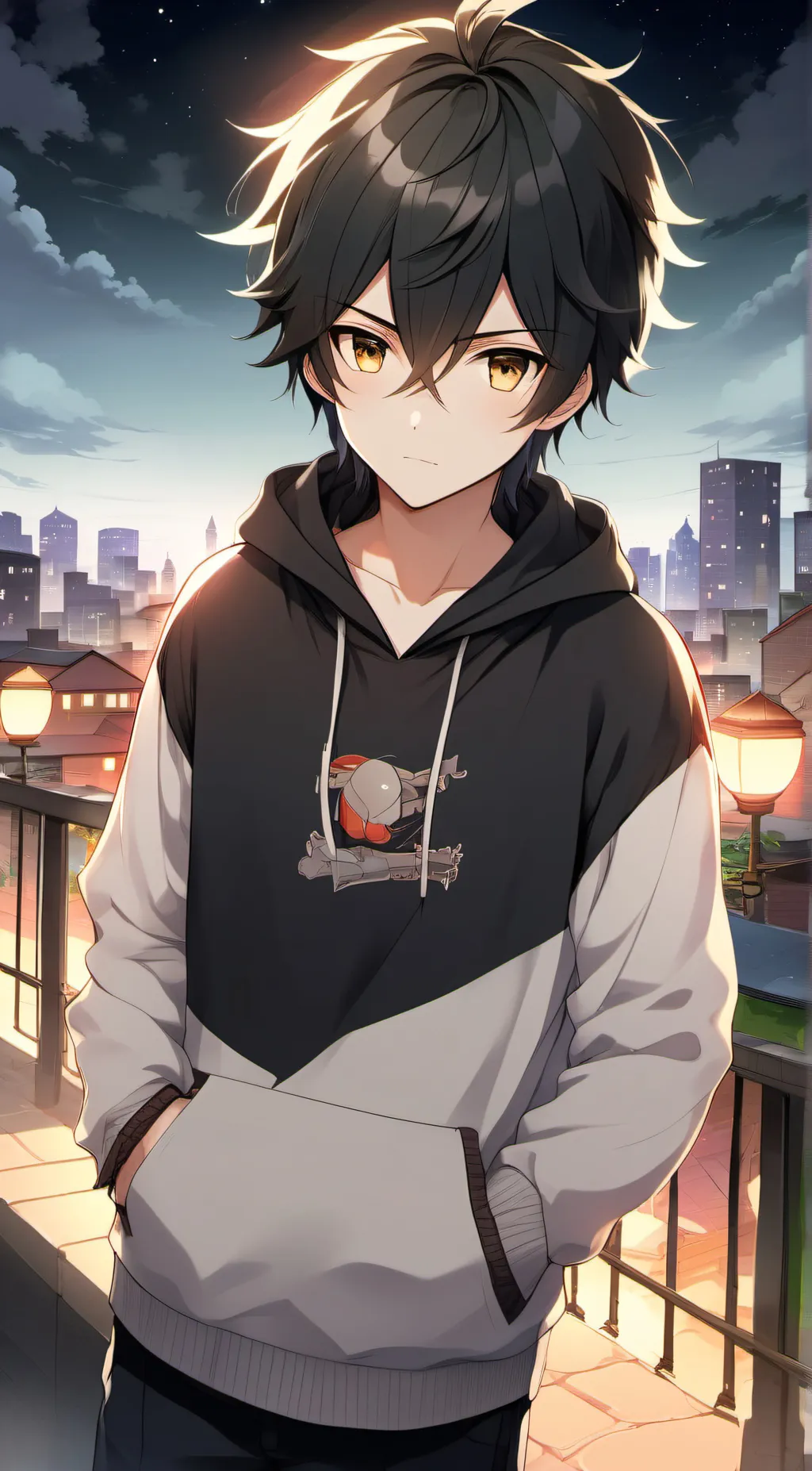 ai character: Ash background