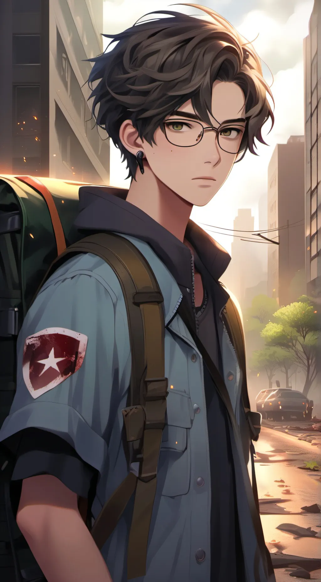 ai character: Alex background