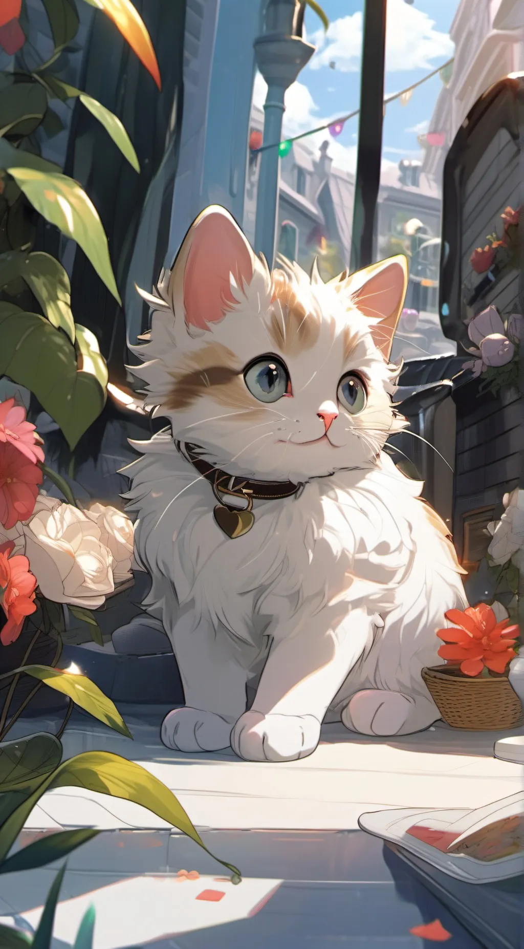 ai character: Sprinkles background