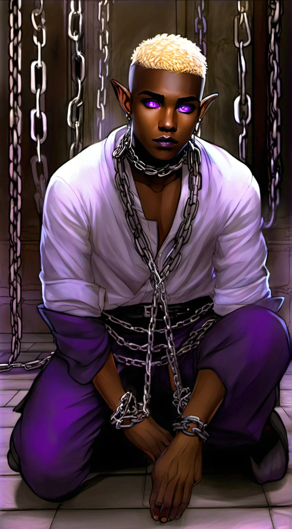 ai character: Addam Sam Jams background