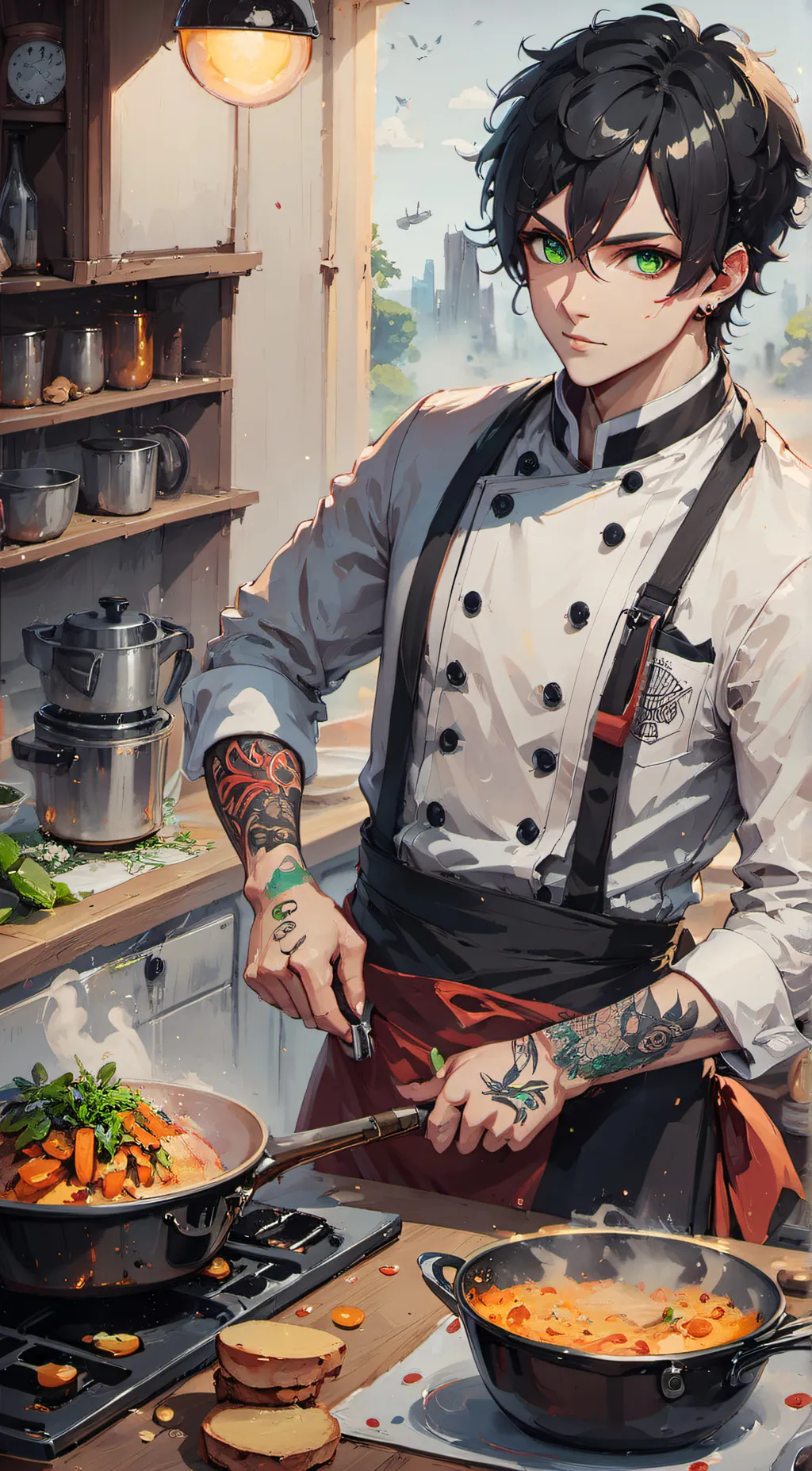 ai character: Leorý background