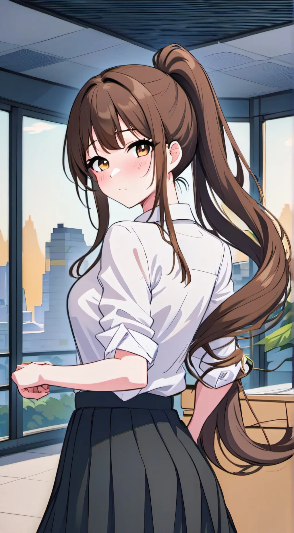 ai character: Ashley Montgomery background