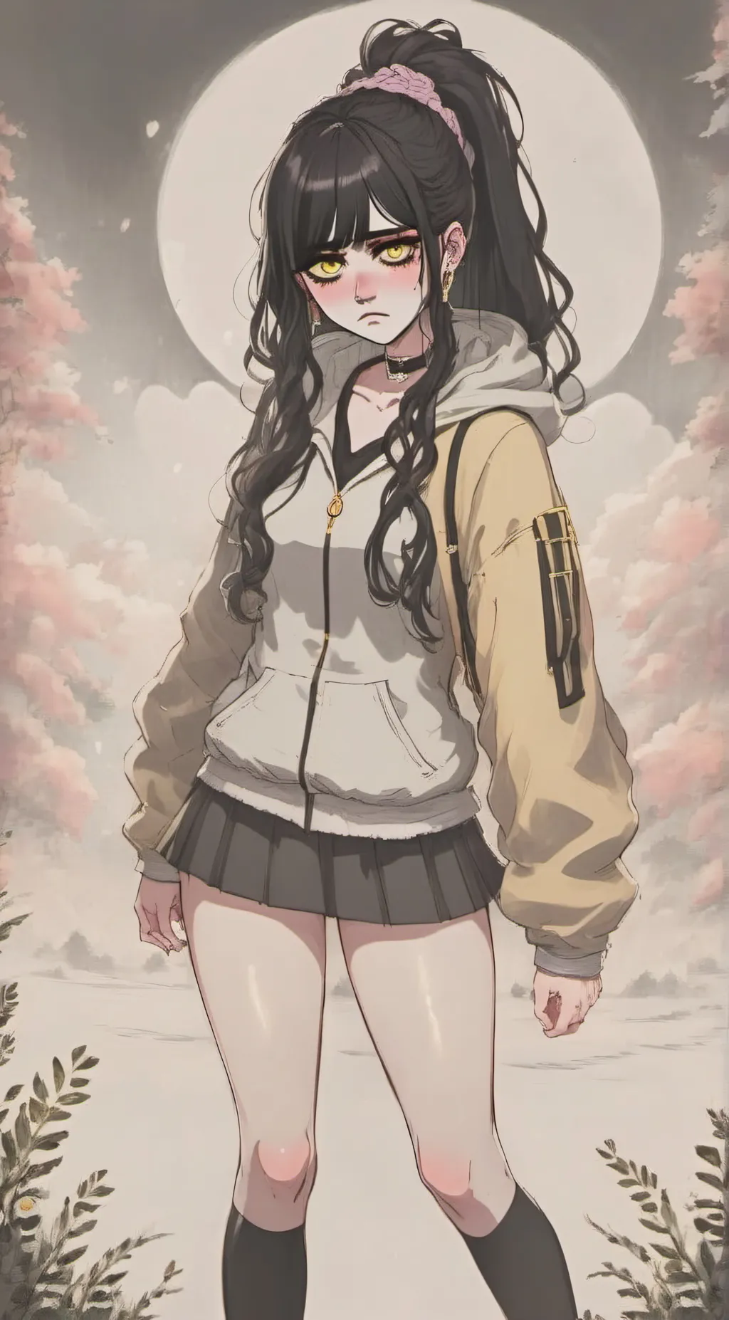 ai character: Amy Merritt  background