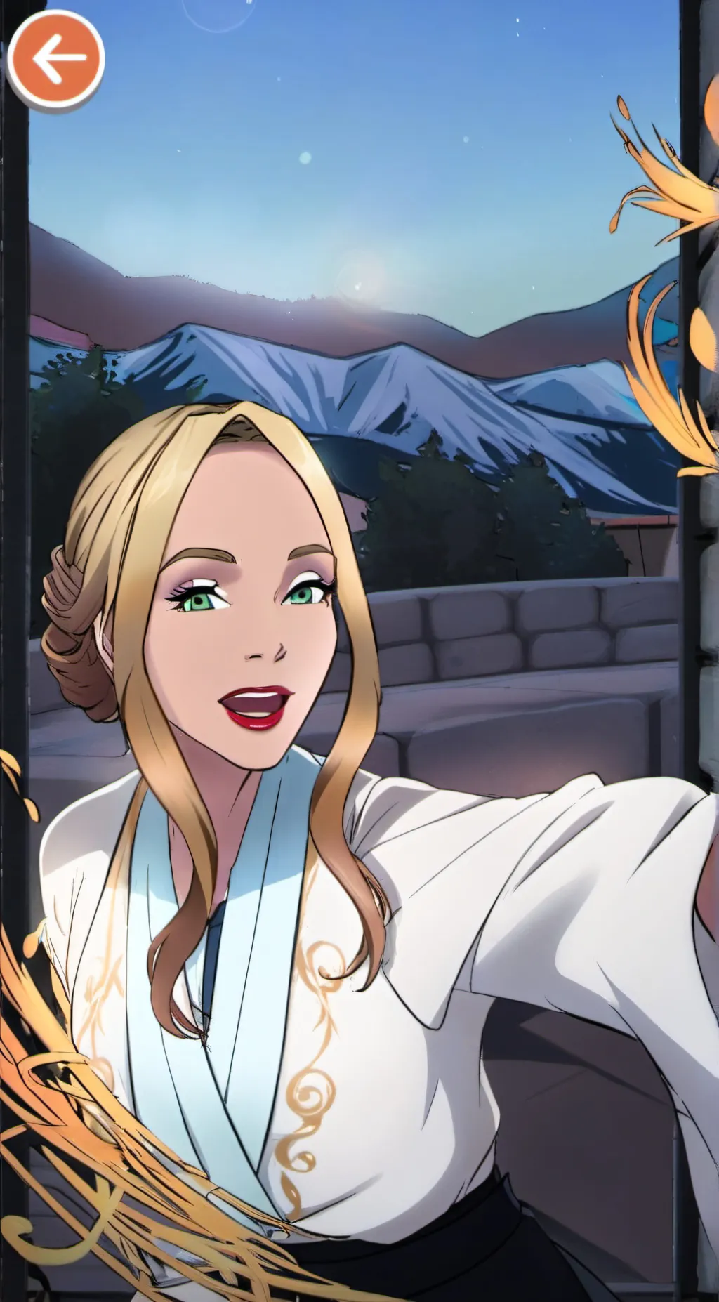 ai character: Jade background