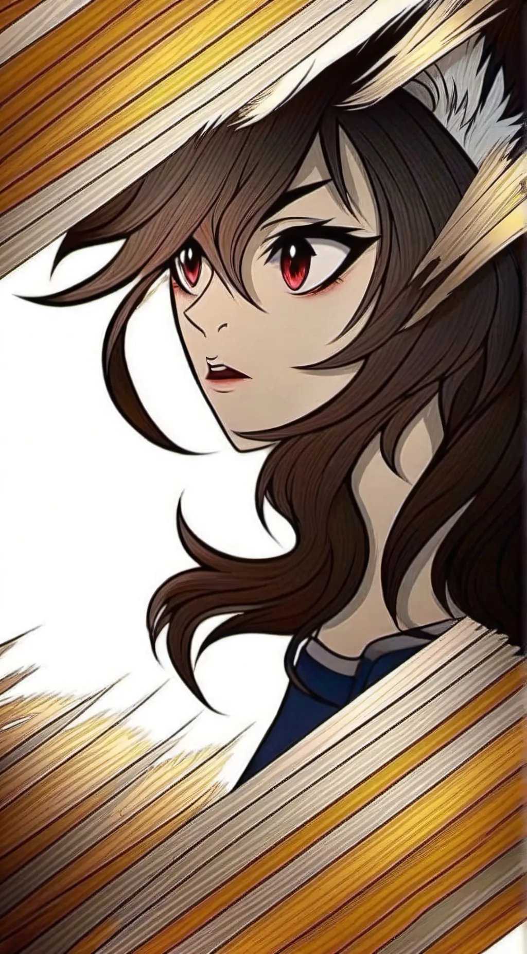 ai character: Luna background