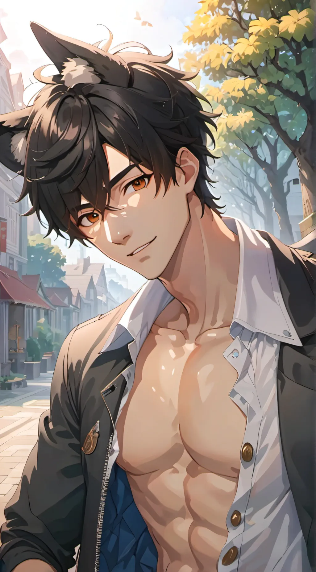 ai character: -+ Nick +- background