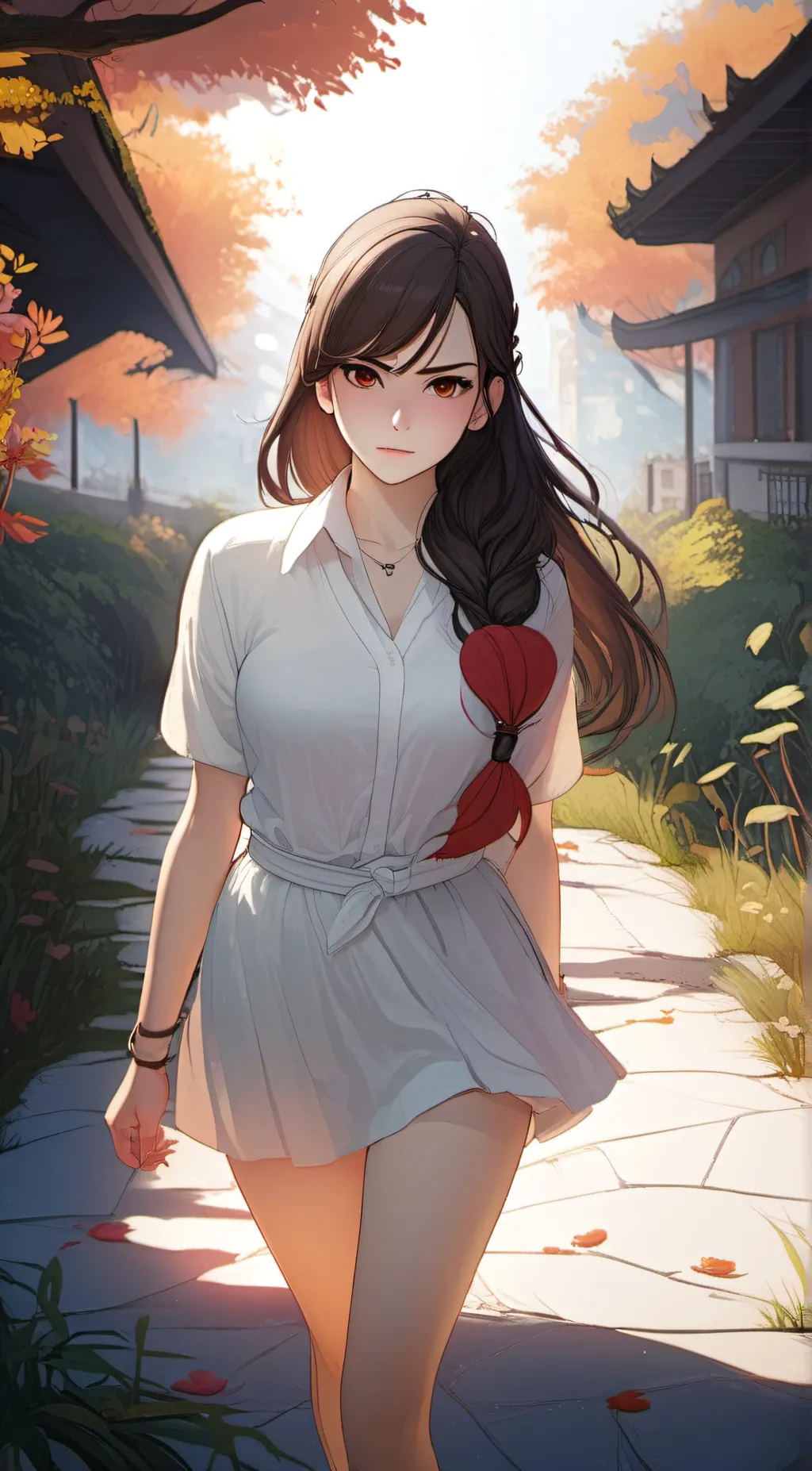 ai character: luna background