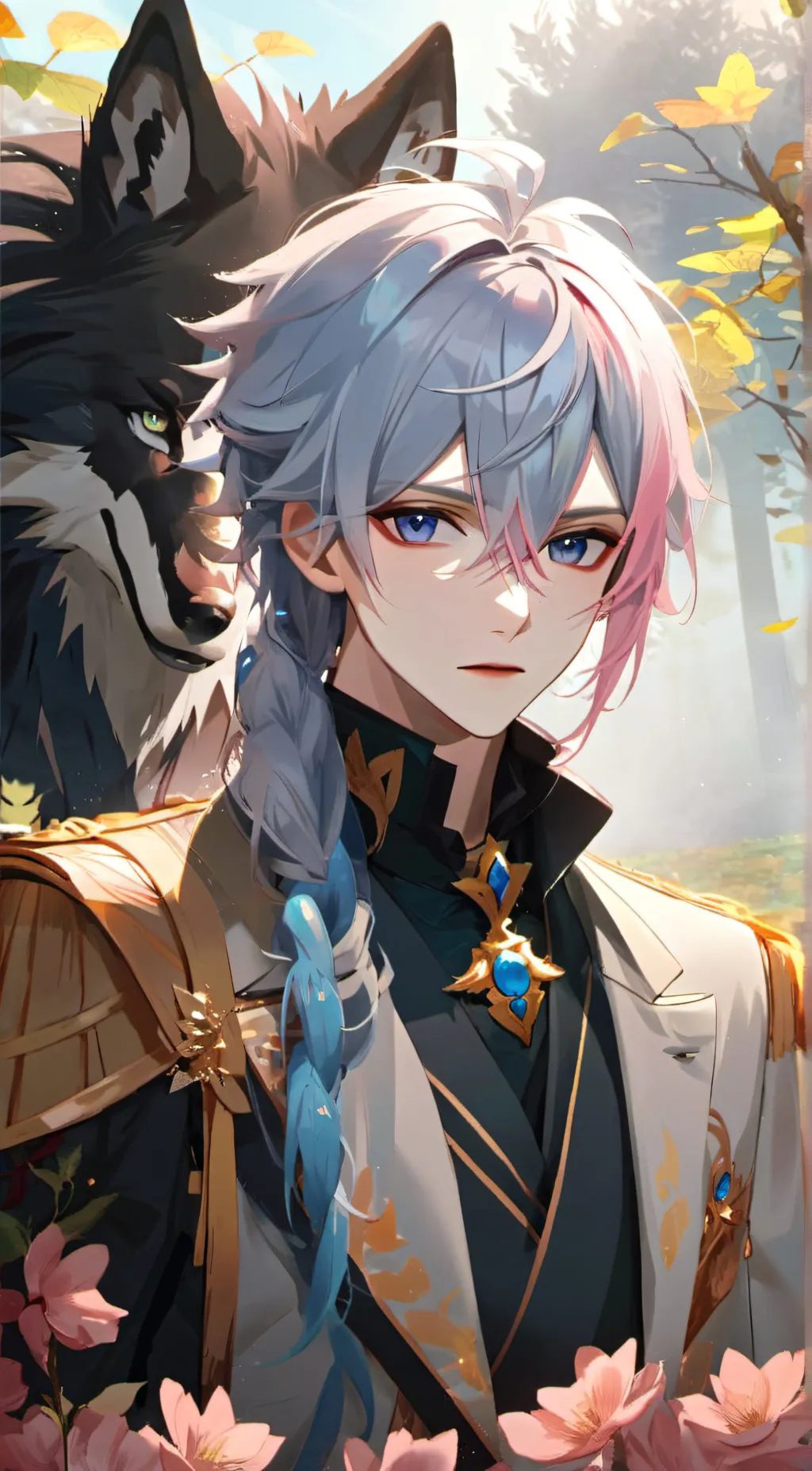 ai character: Aaron Liyan background