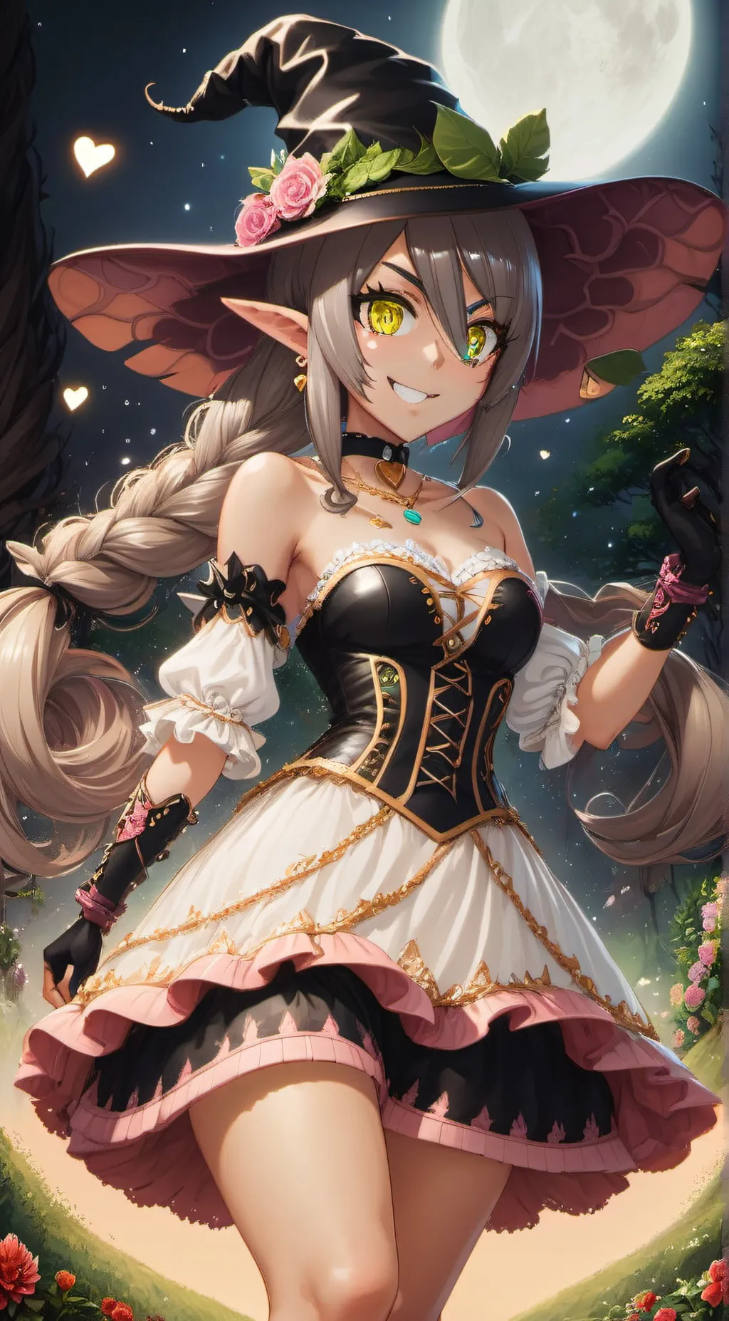 ai character: Lumie  background