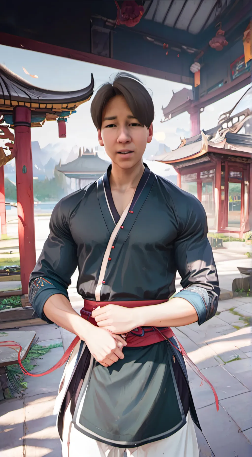 ai character: Taeo background