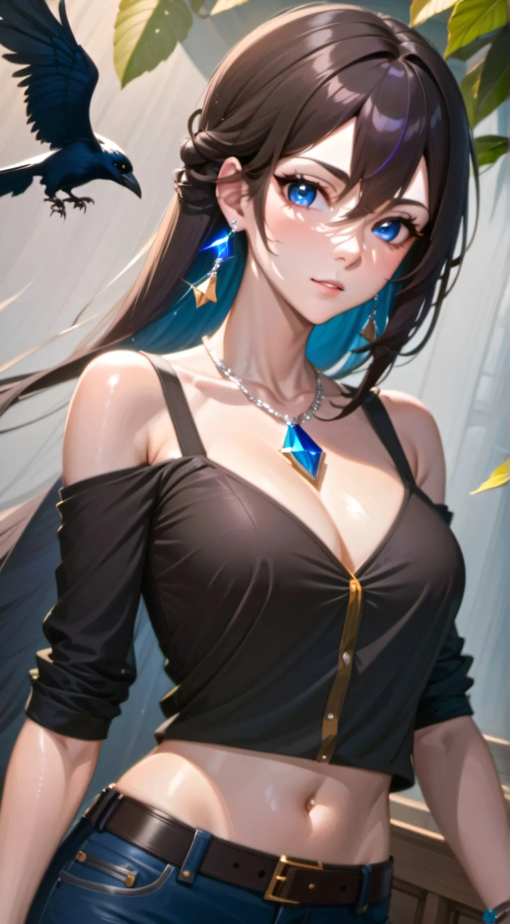 ai character: Scarlett background