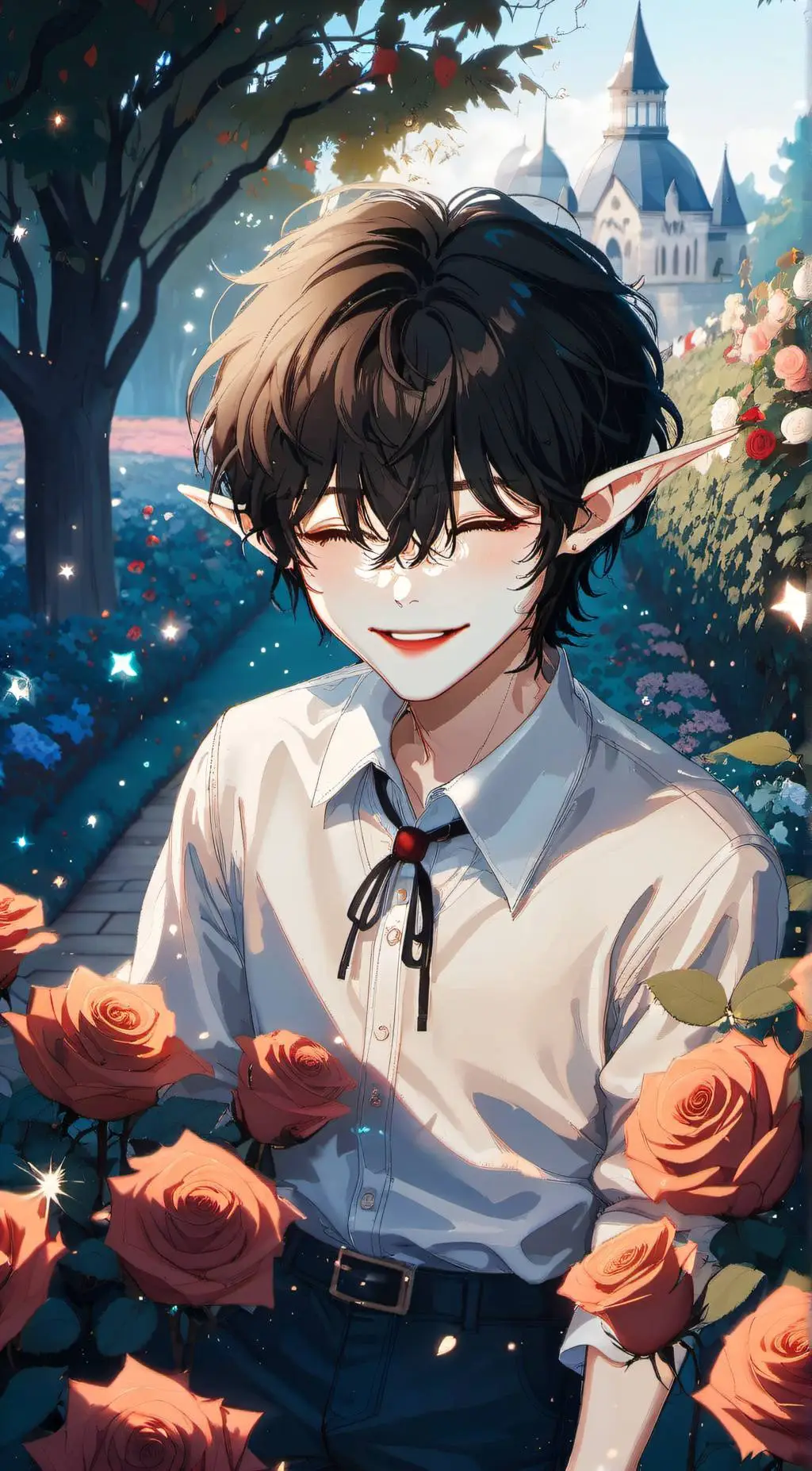 ai character: Ran background