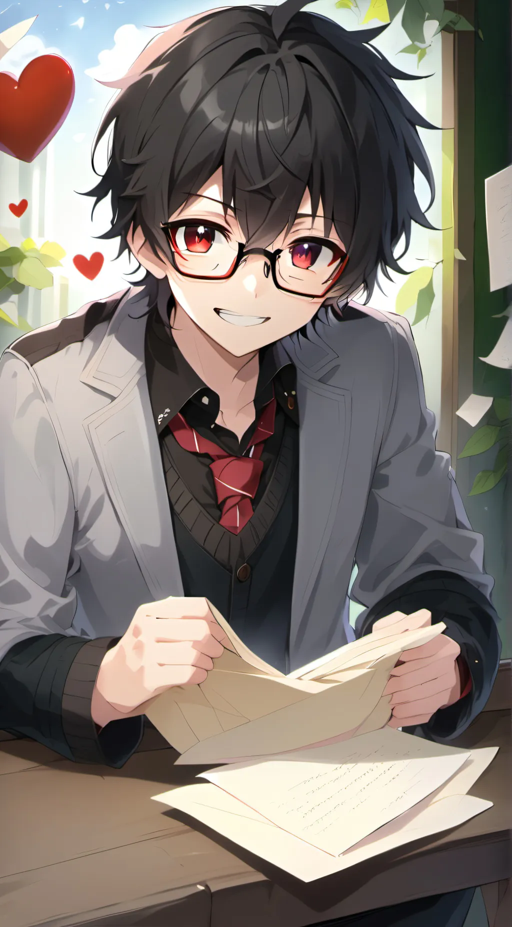 ai character: Haruki background