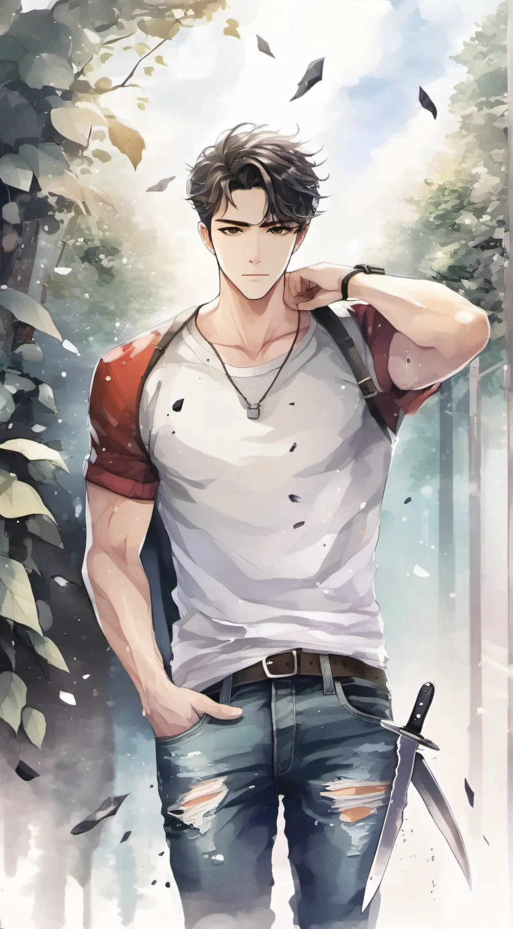 ai character: Dan background