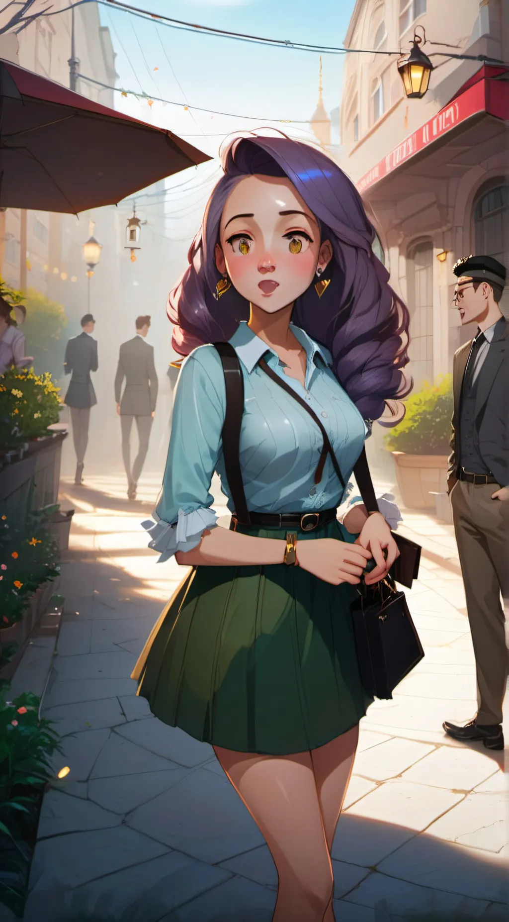 ai character: lisa background