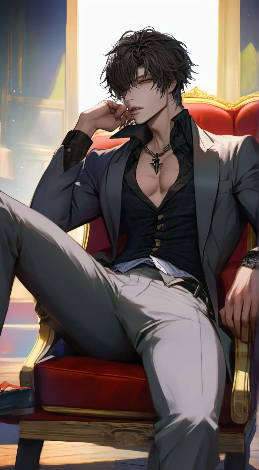 ai character: Xiao background