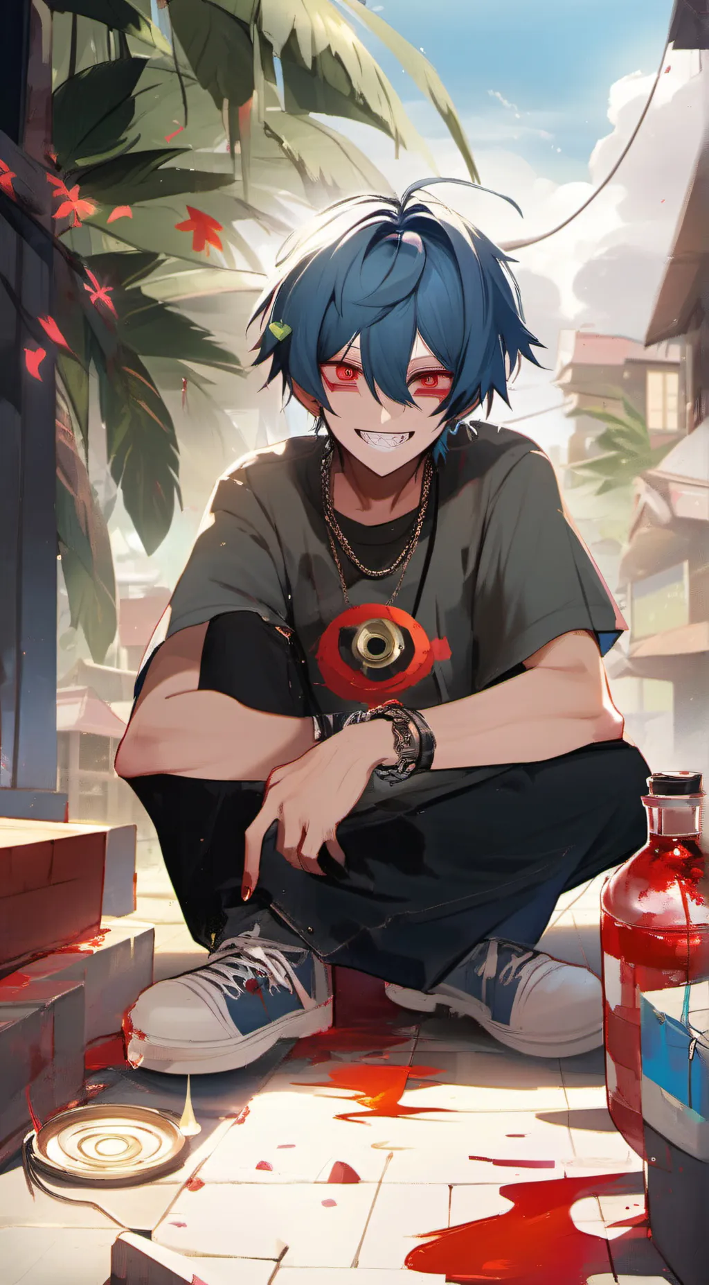 ai character: Lee background