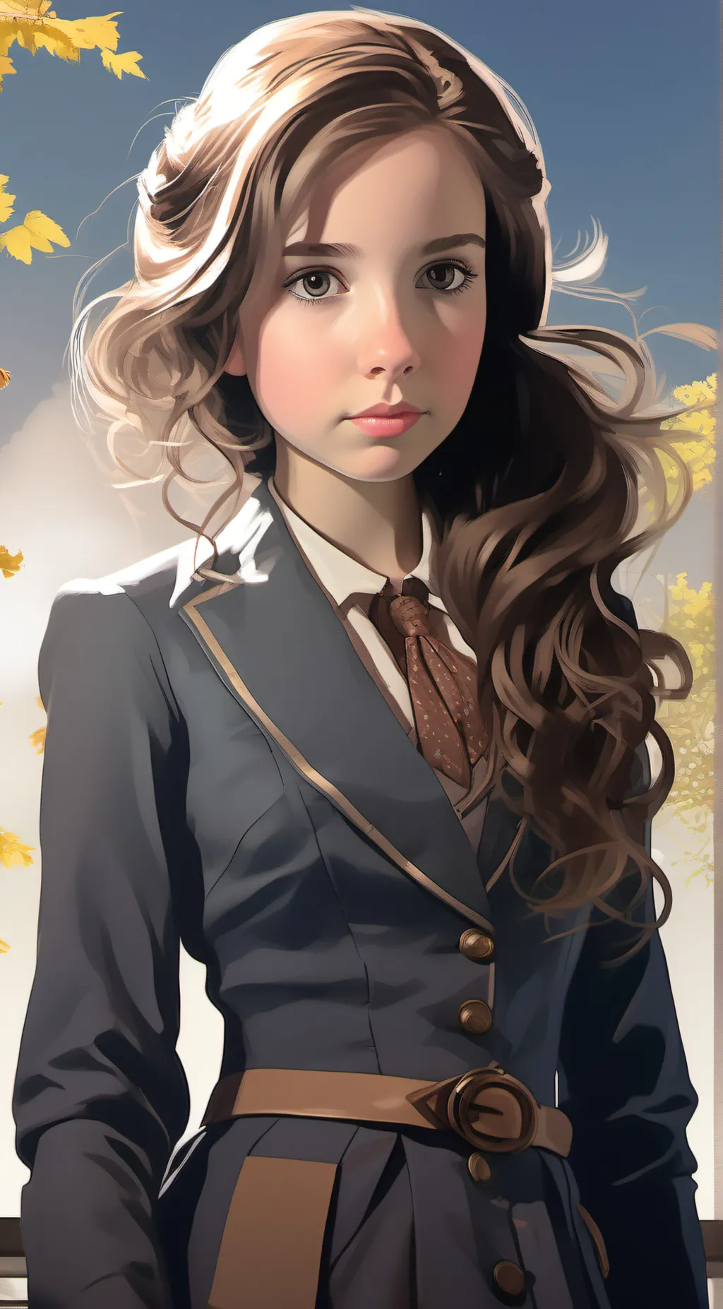 ai character: Evelyn  background