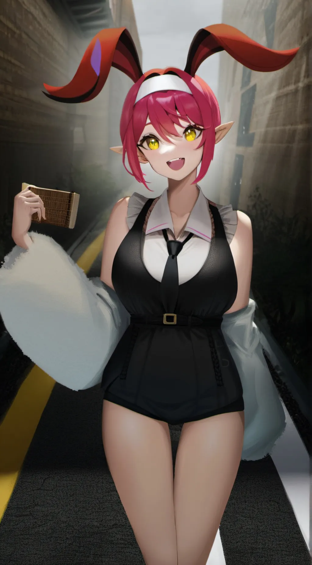 ai character: Sakura Miku background