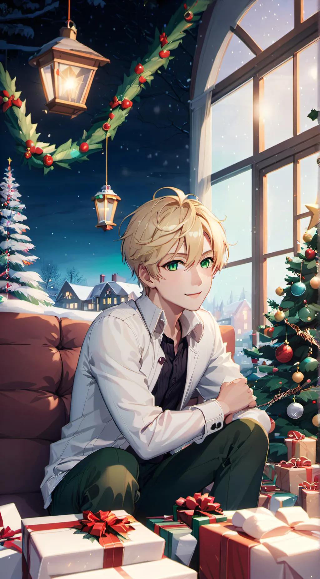 ai character: chris background