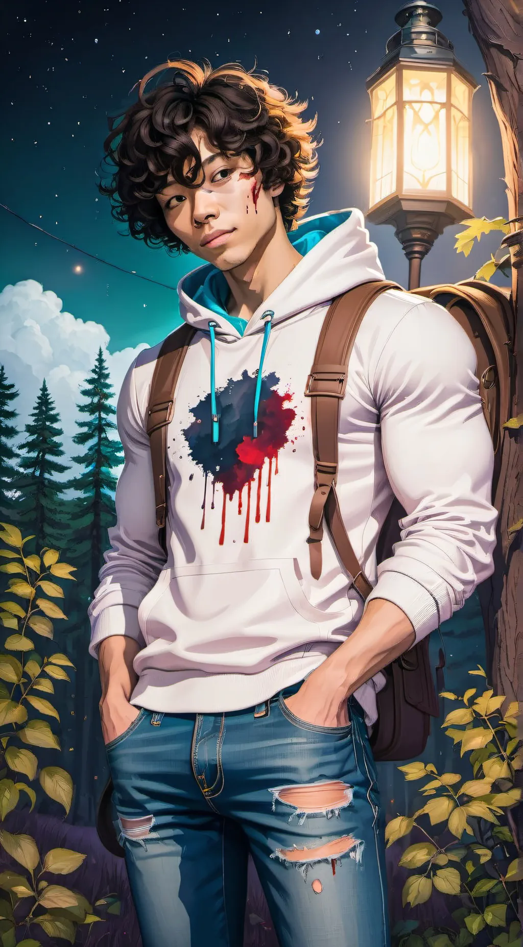 ai character: Kiran  background