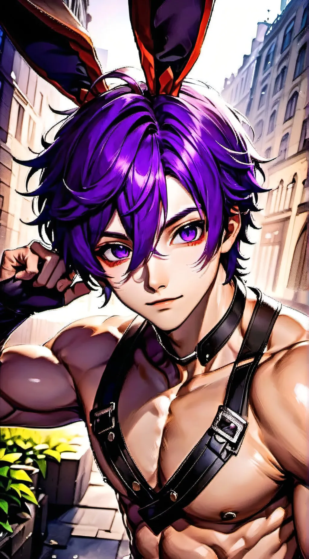 ai character: ♥︎bonnie♥︎ background