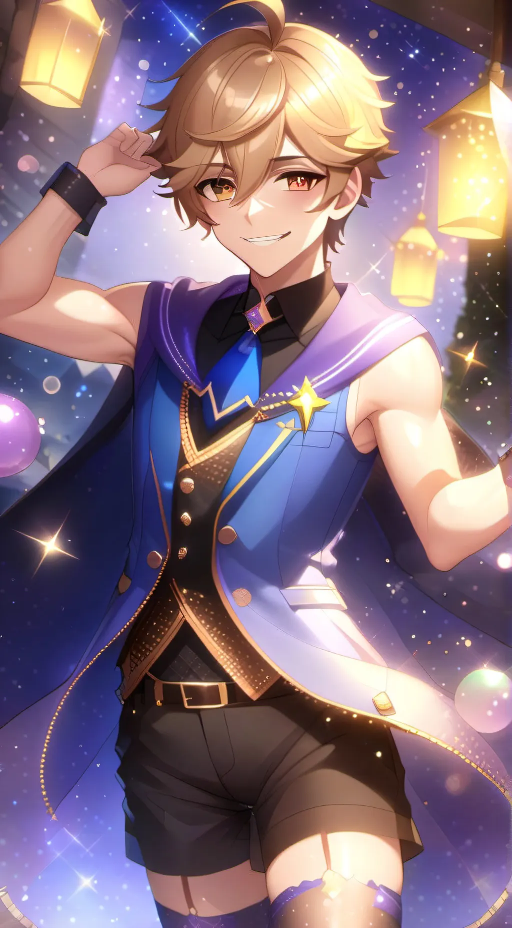 ai character: Kai, the Enigma background