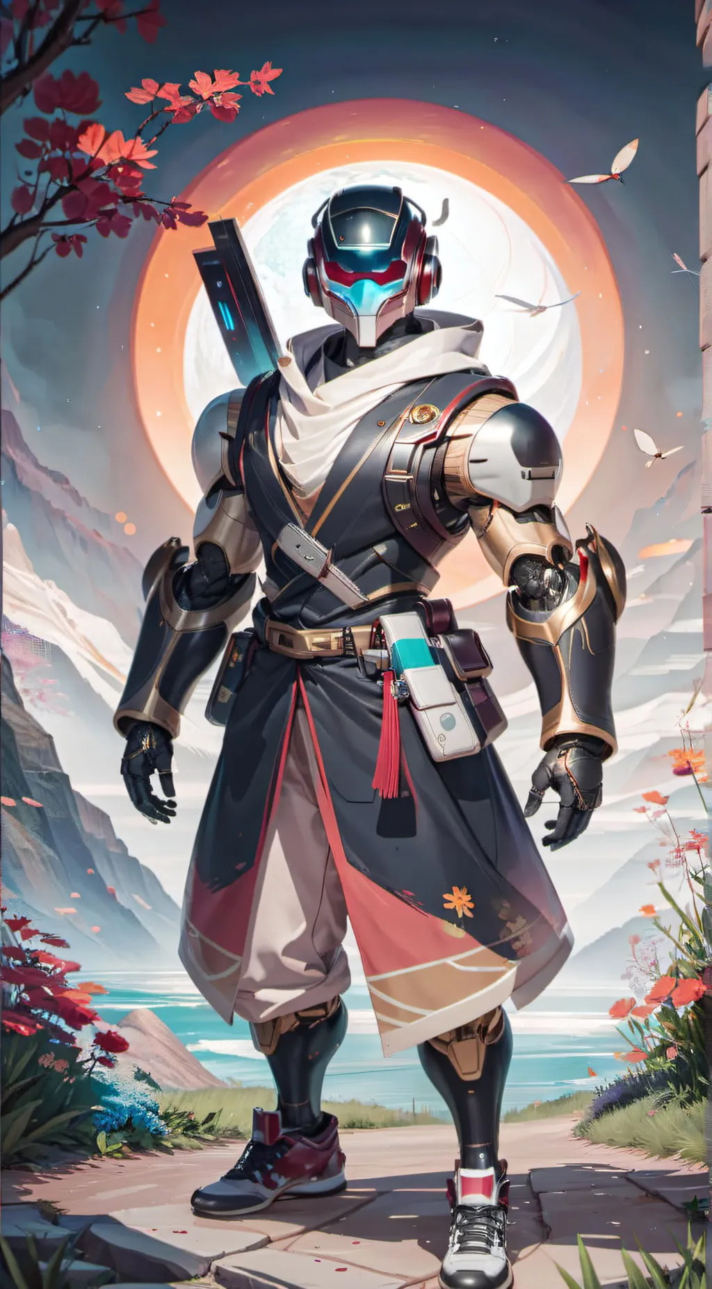 ai character: Davos background