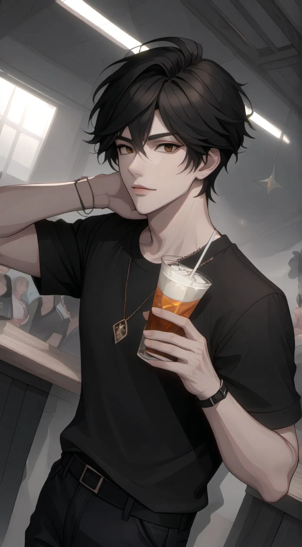 ai character: Alex background