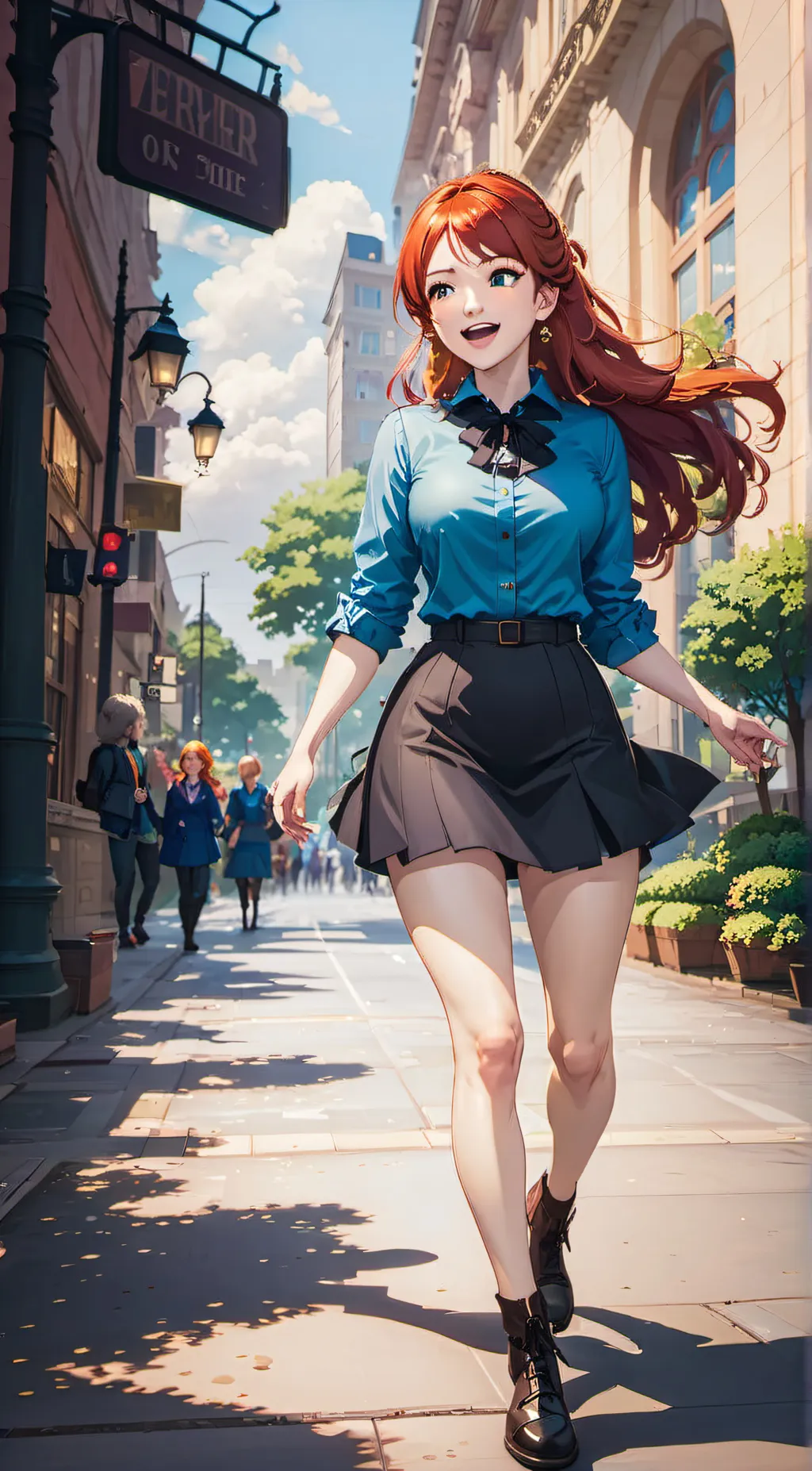 ai character: lila background