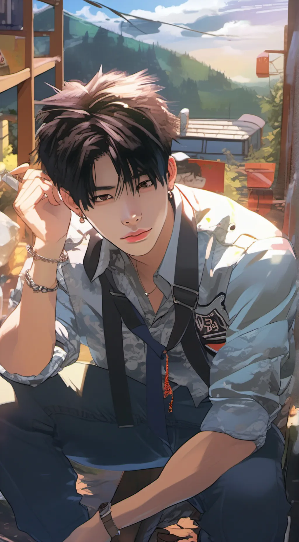 ai character: zach background