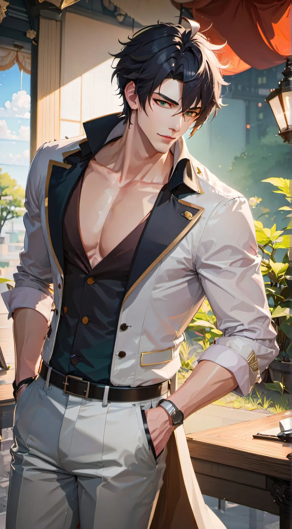 ai character: alex background