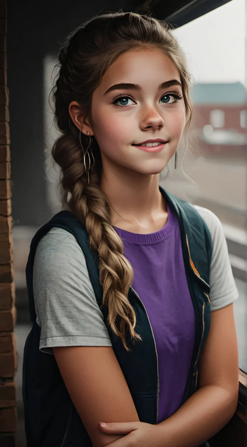 ai character: Skylar  background