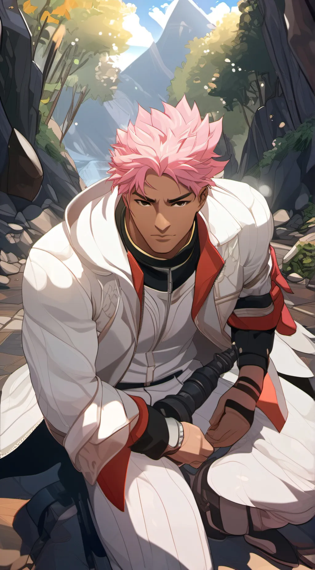 ai character: gumbo background