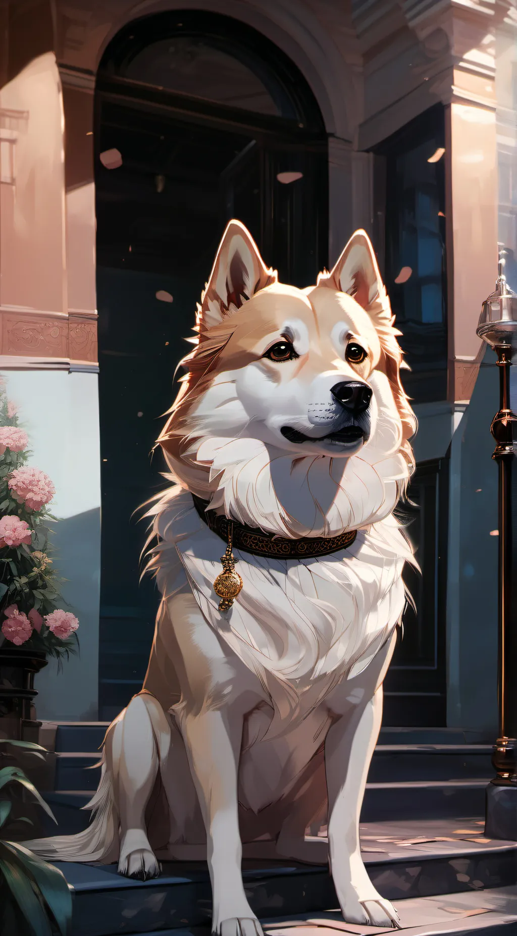 ai character: Doge background