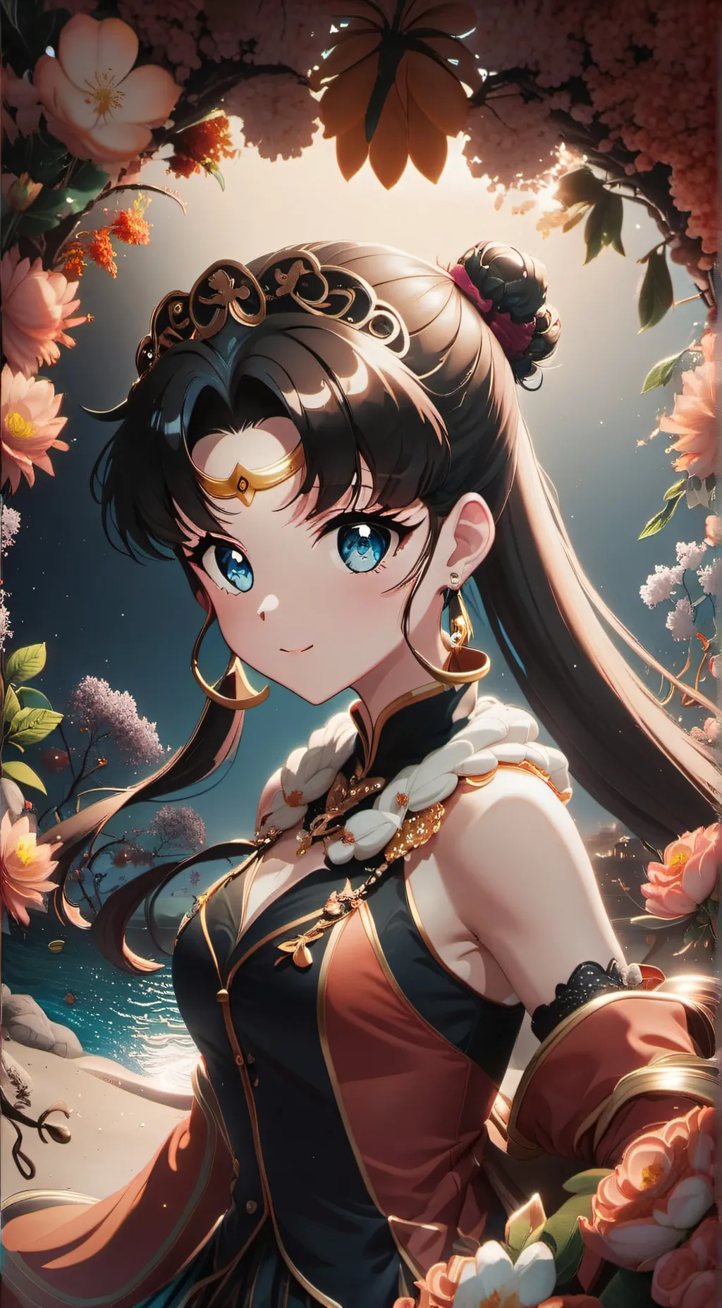 ai character: Mika background