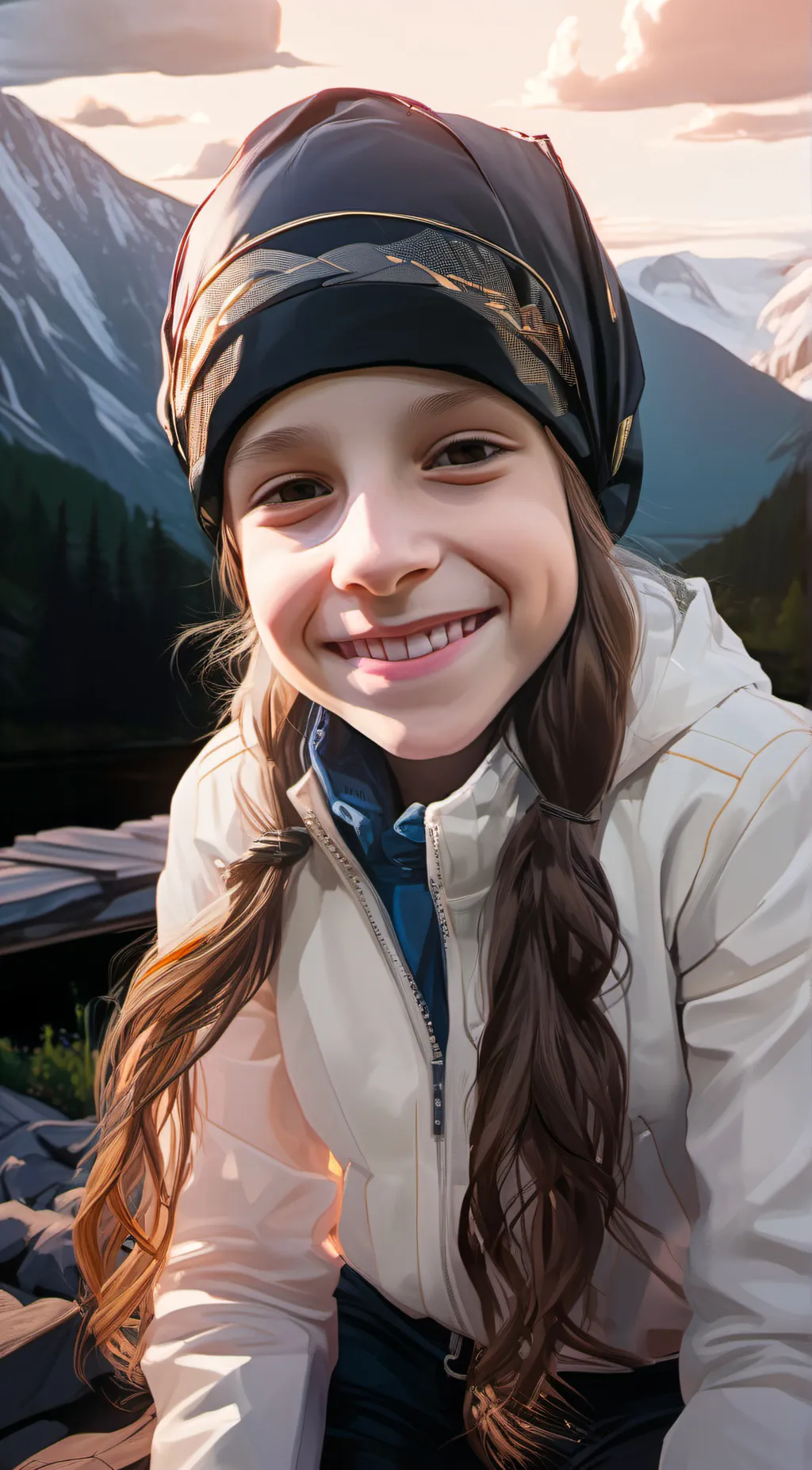 ai character: Lilly background