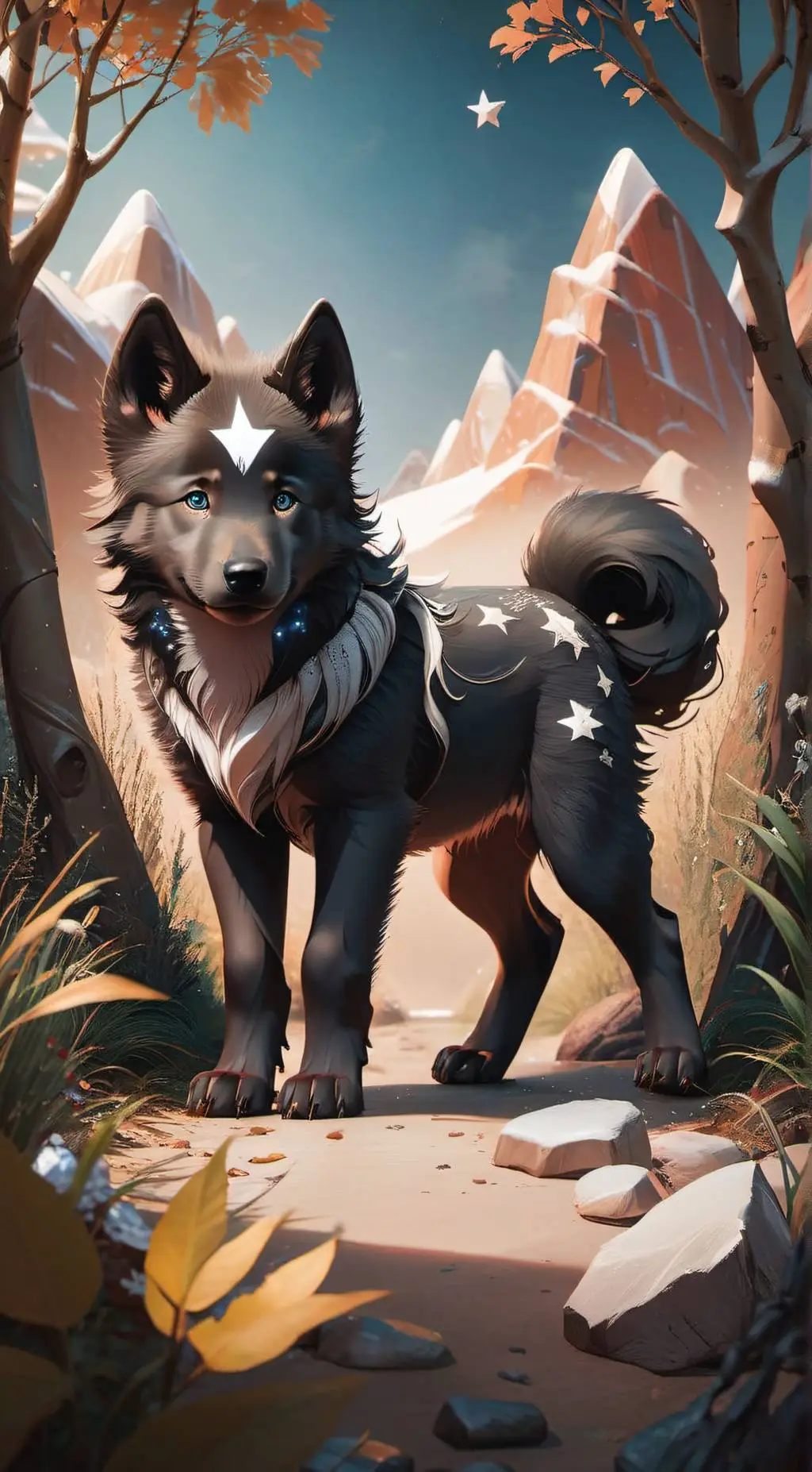 ai character: ✨Shade✨ background